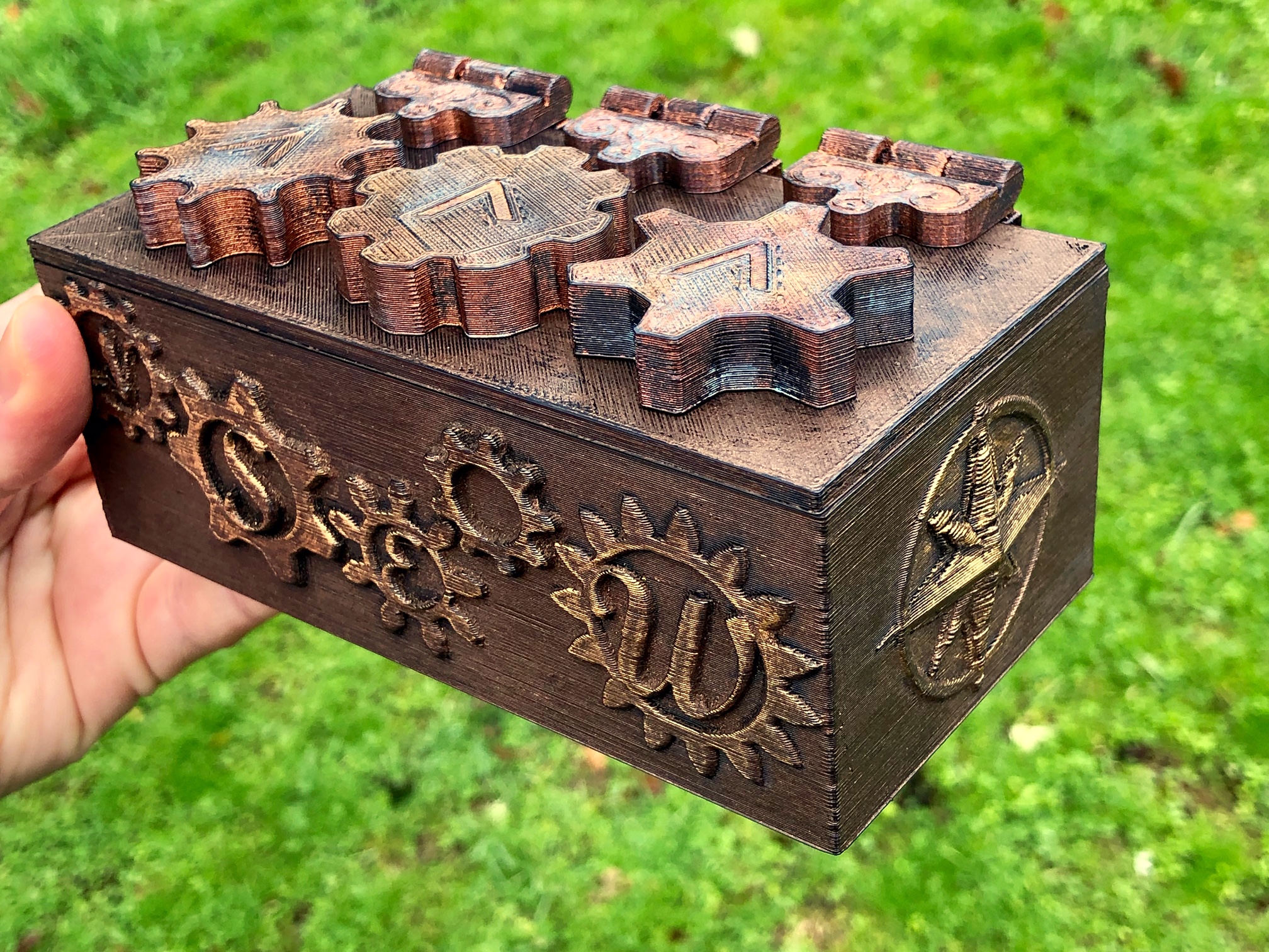 Steampunk Puzzle Box