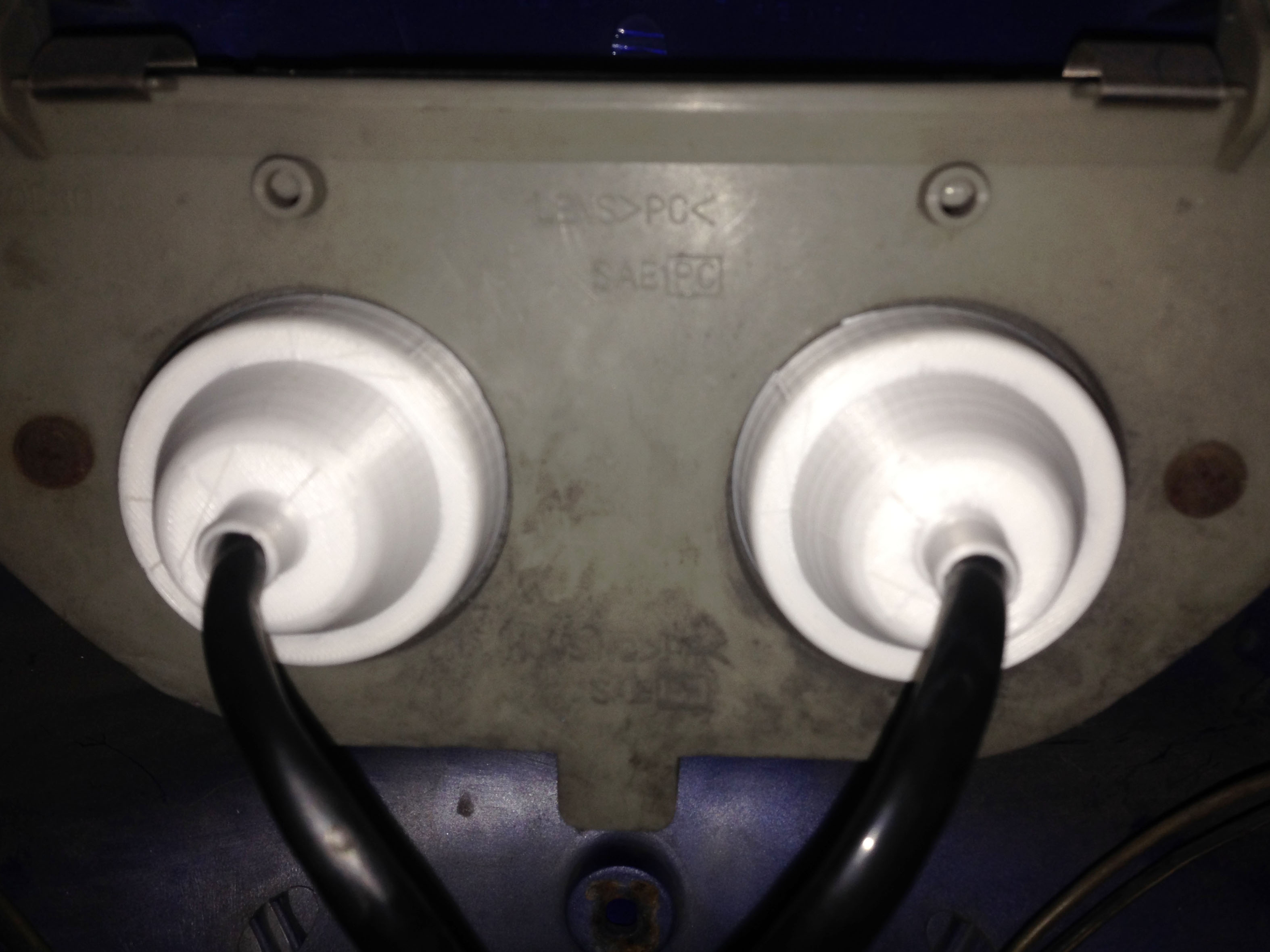 Scooter headlight rear caps for Suzuki AN125 (Vecstar)