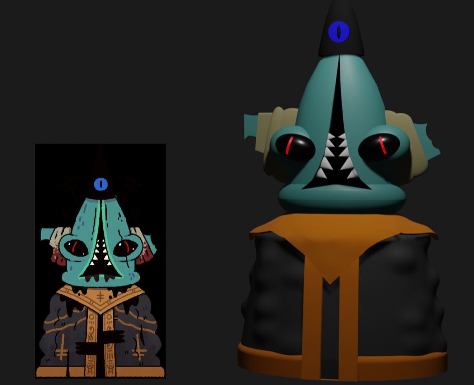 Third Bishop Kallamar ( Cult of The Lamb )