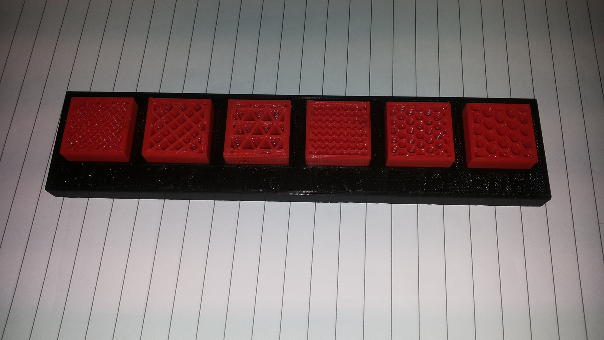 Simplify3D internal fill pattern show model