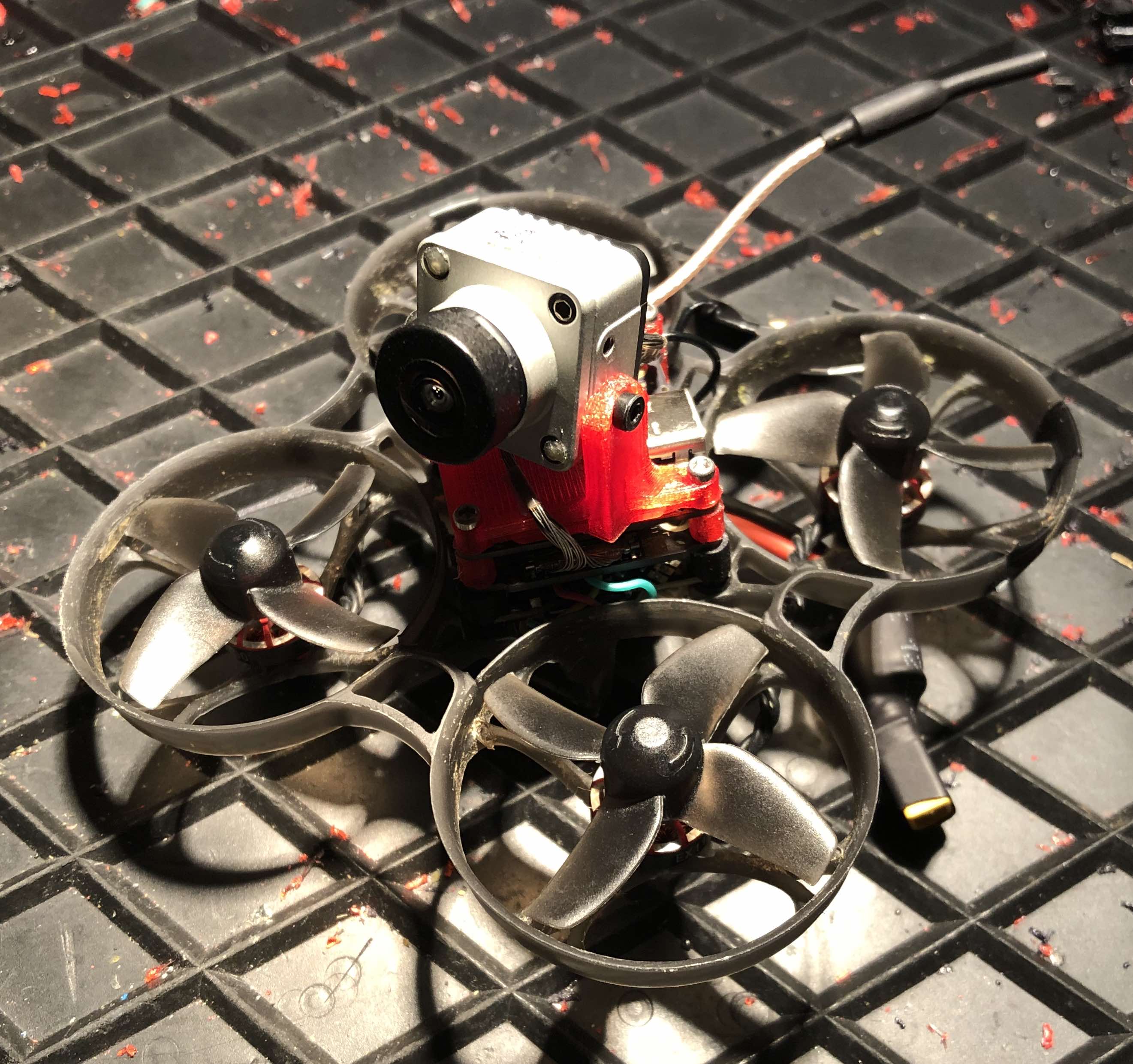Simple DJI FPV Cam Mount for Naked Caddx Vista Whoop / Toothpick