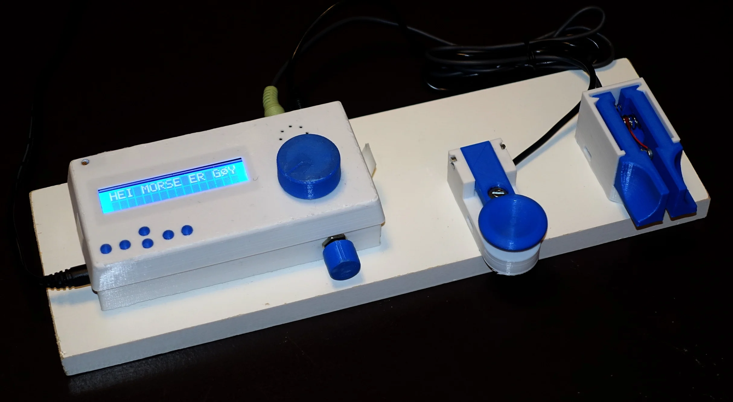 The Morse Machine - for Morse code demonstration, learning and practice