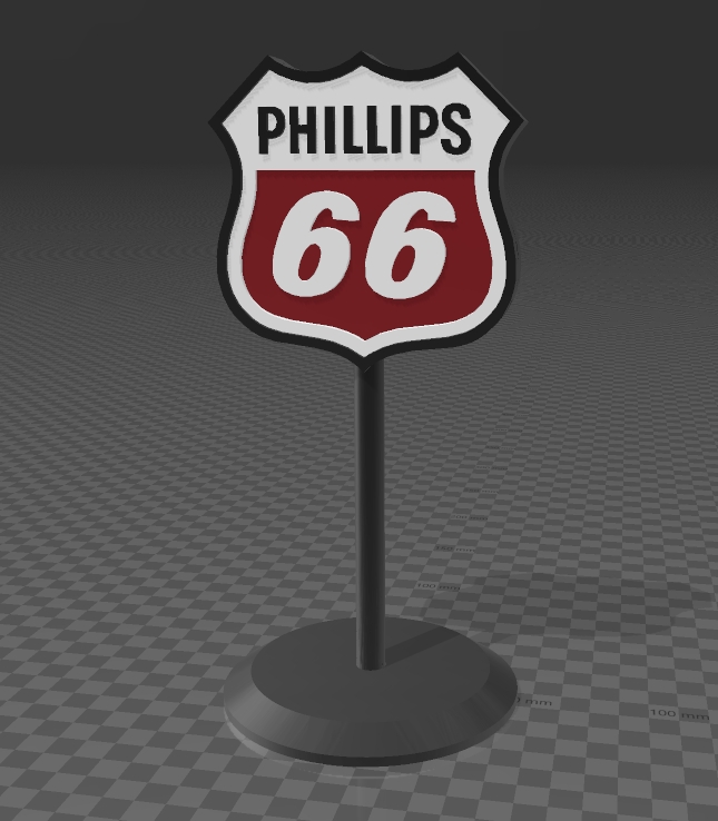 Gas Station Sign 4