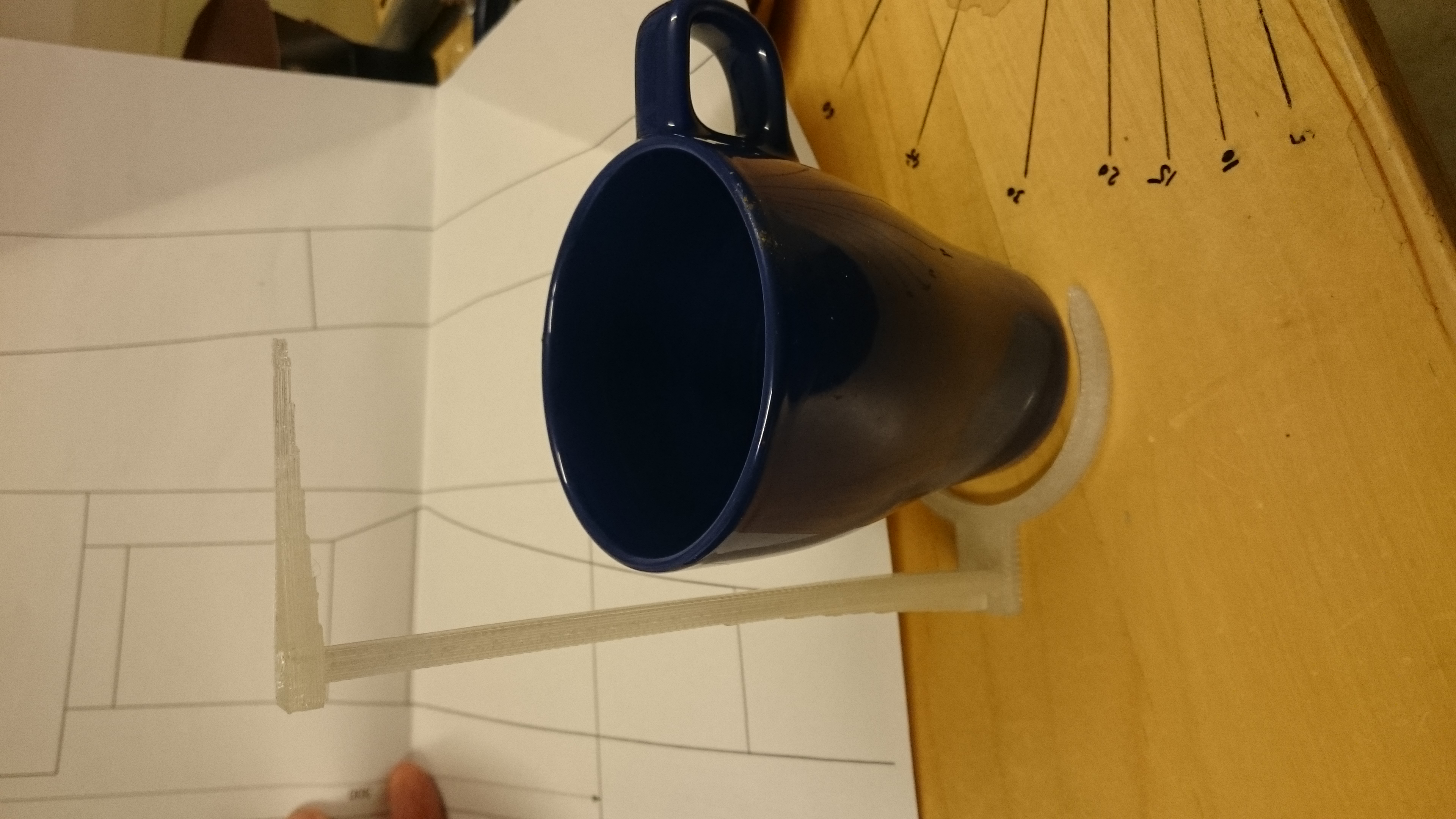 Teabag-hanger (gallows) (headphone stand)