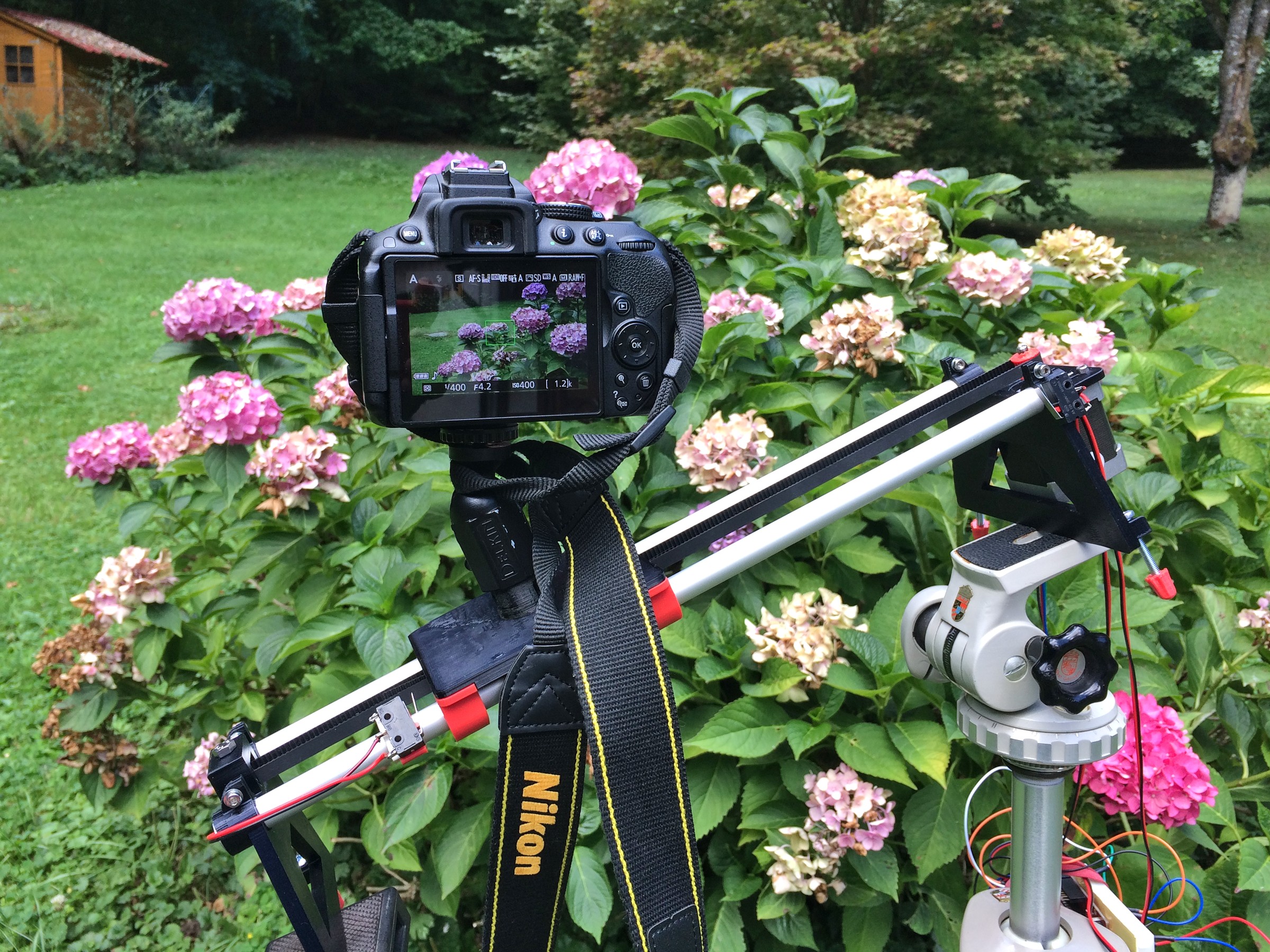 Simple Printed Motorized Camera Slider