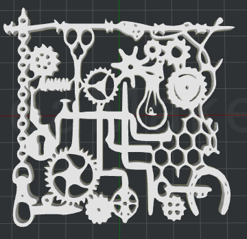 Steampunk 2D Wall Art