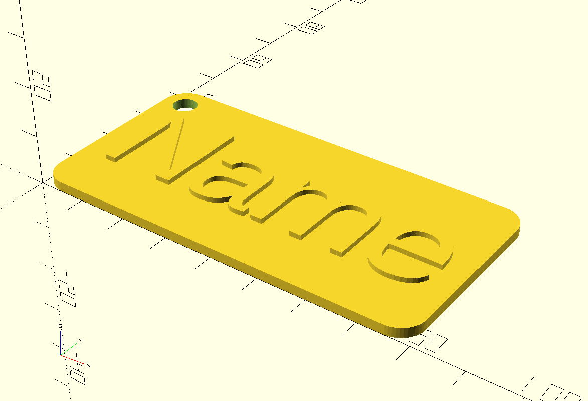 Nametag - Customizable