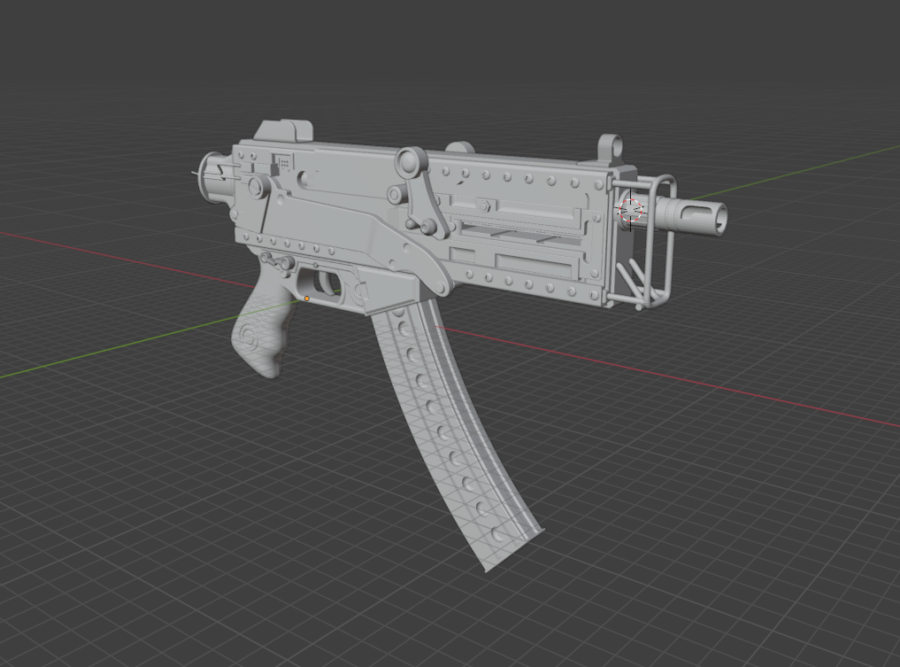 Fallout New Vegas 10mm submachine mod remix cosplay prop