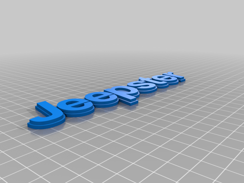 JEEPSTER CUSTOM BADGE