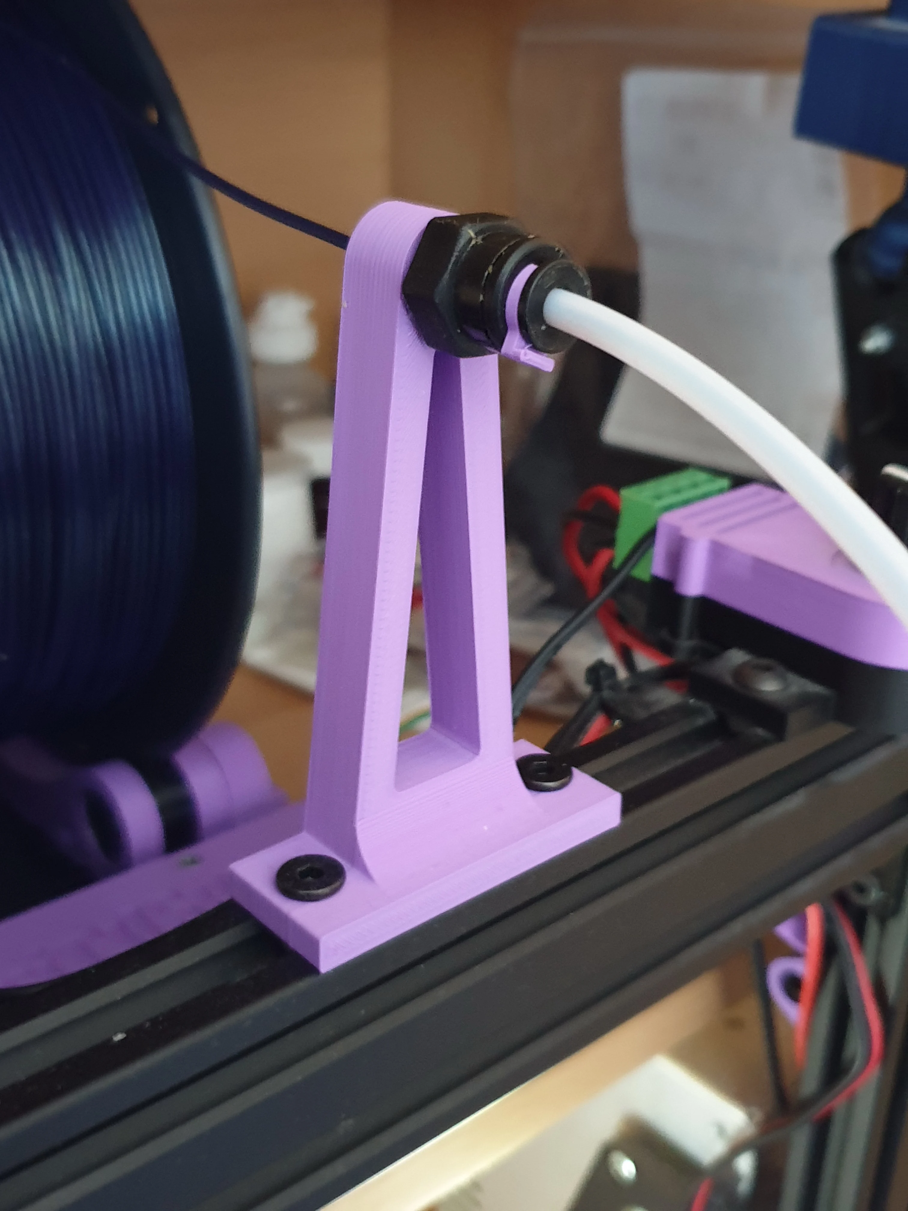 AM8 Direct Extruder Guiding Tube Holder With 1-8 BSPT Thread