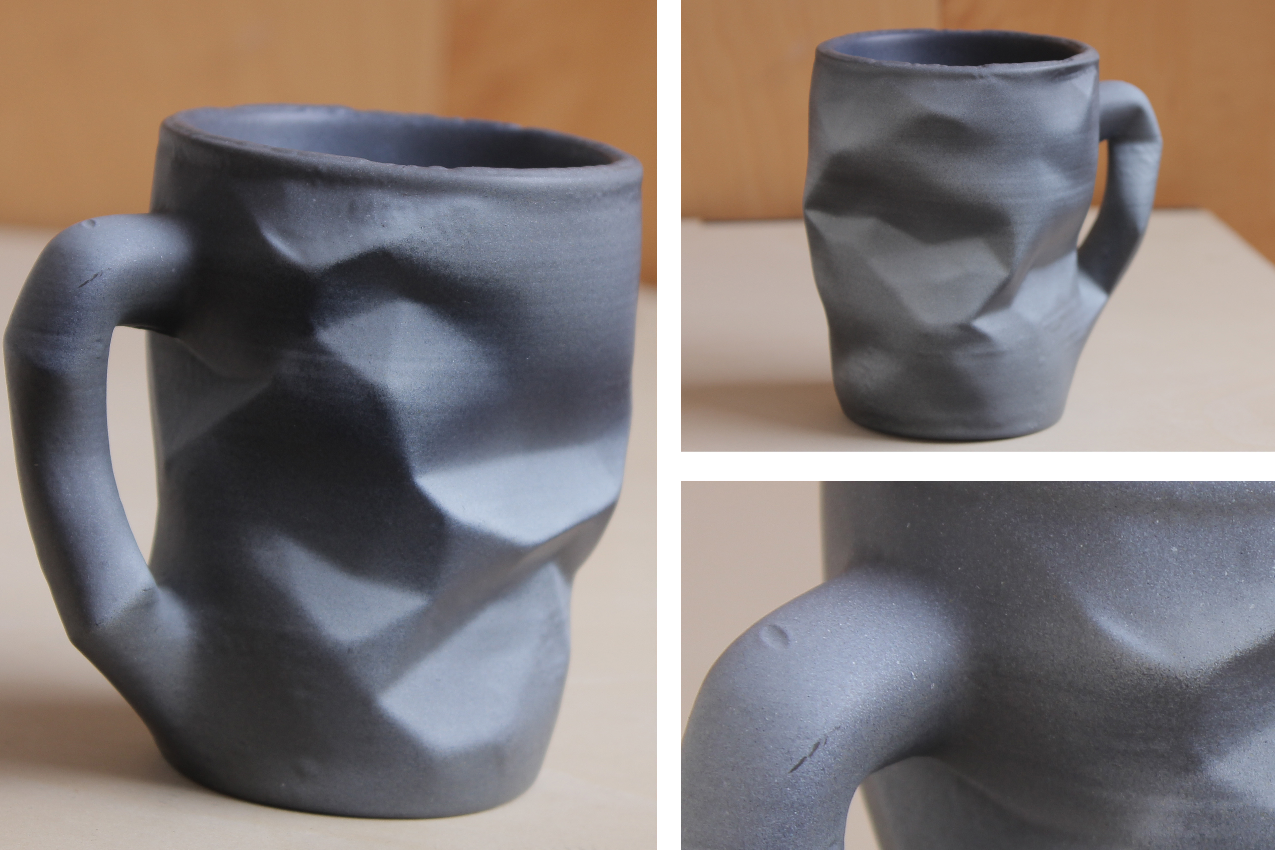 Crushed Coffee cup
