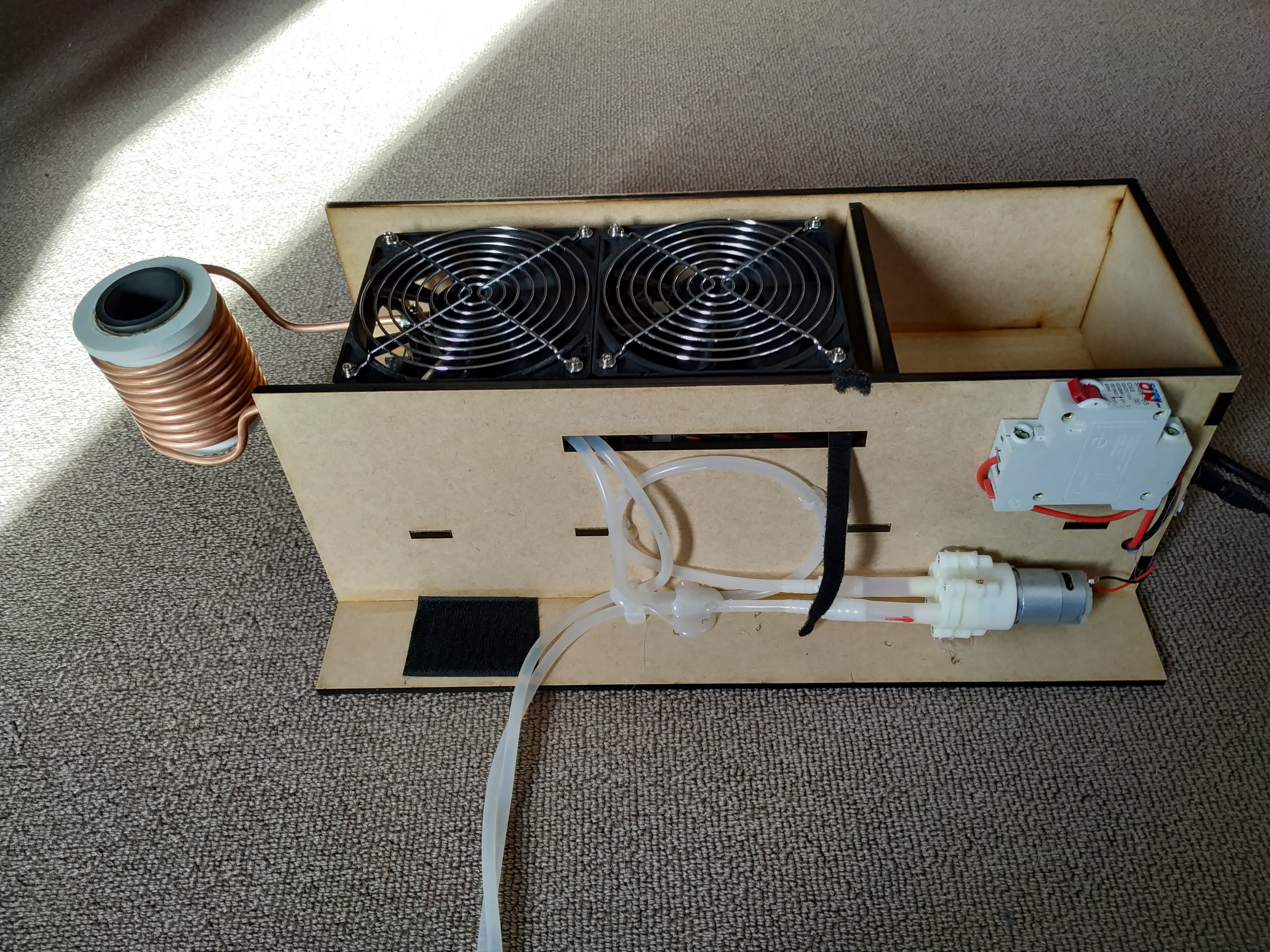 ZVS Induction heater housing