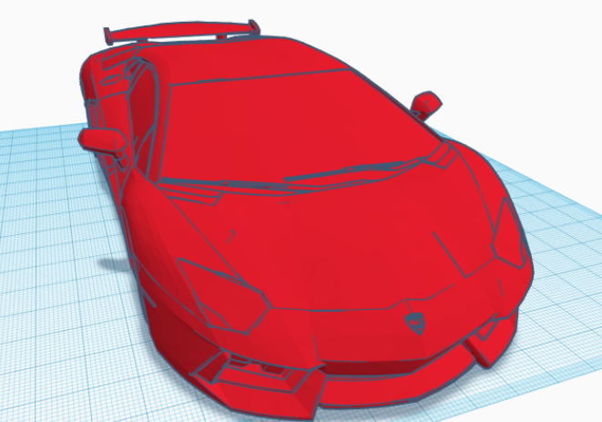 Lambo With Spoiler