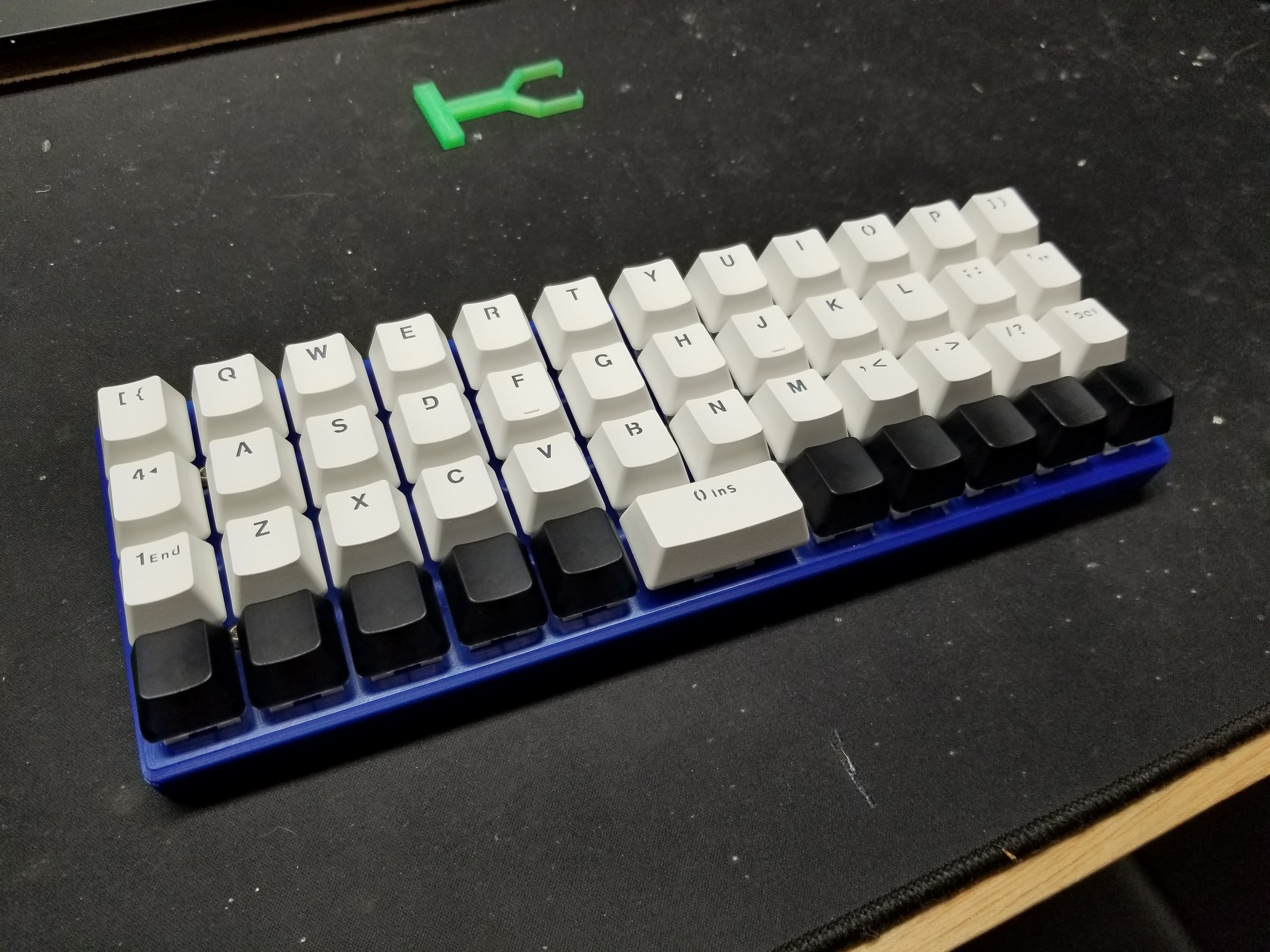 Ortholinear Planck Keyboard
