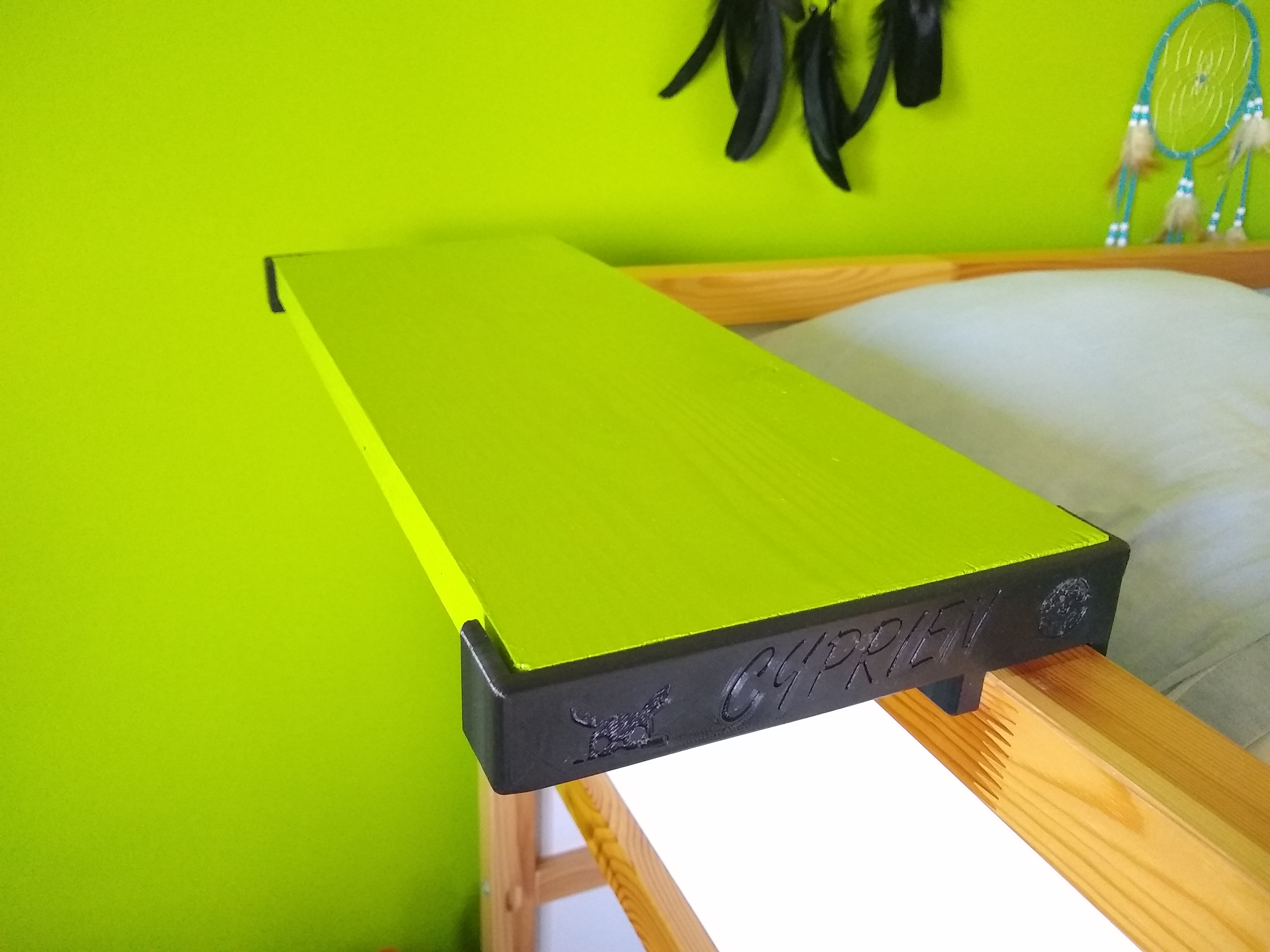 Bedside Table ikea Kura bed