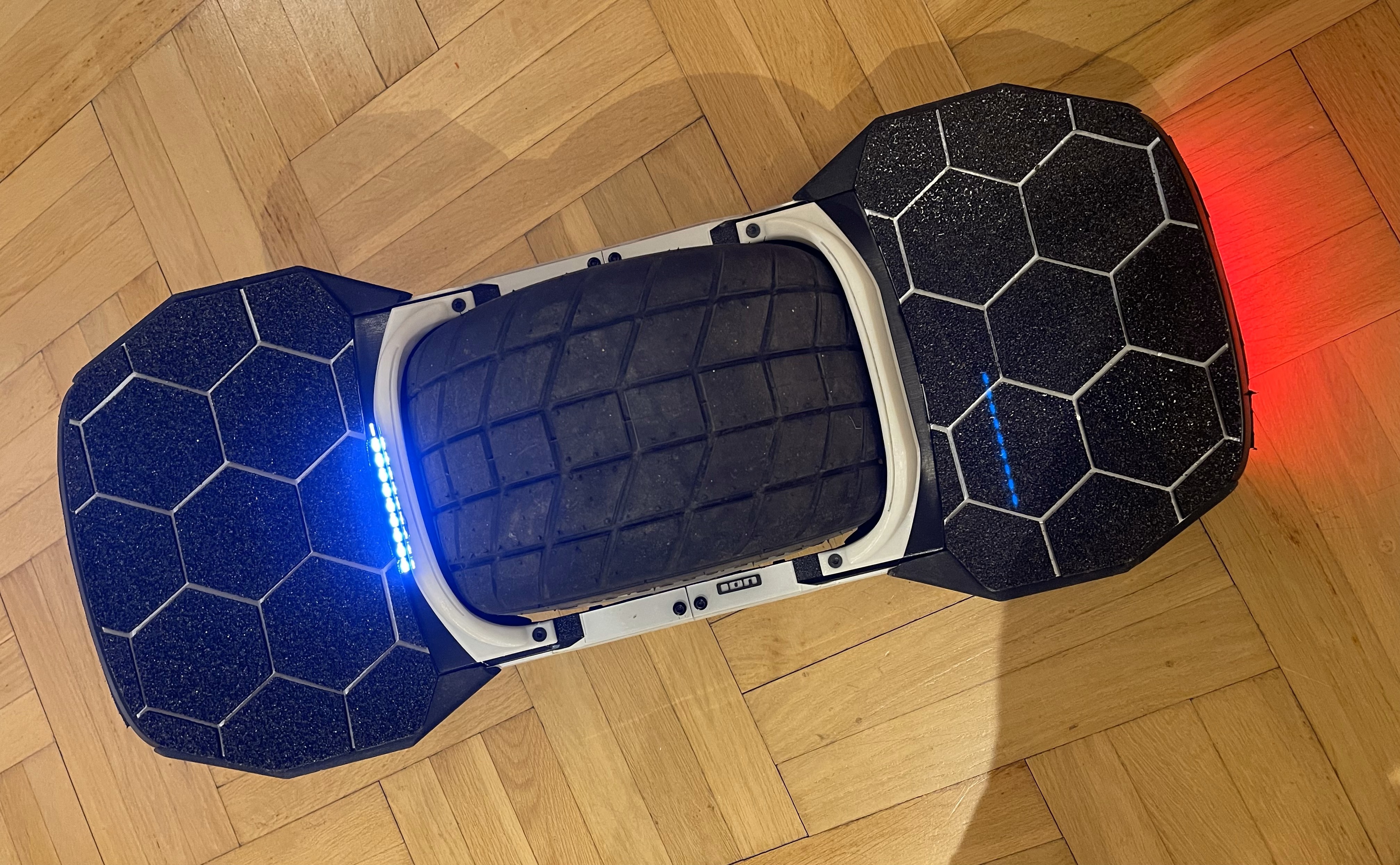 Floatwheel ADV1/ADV2 "WINGLETS" Extension for regular footpads (UPDATE: Pro & Std Rail Version)