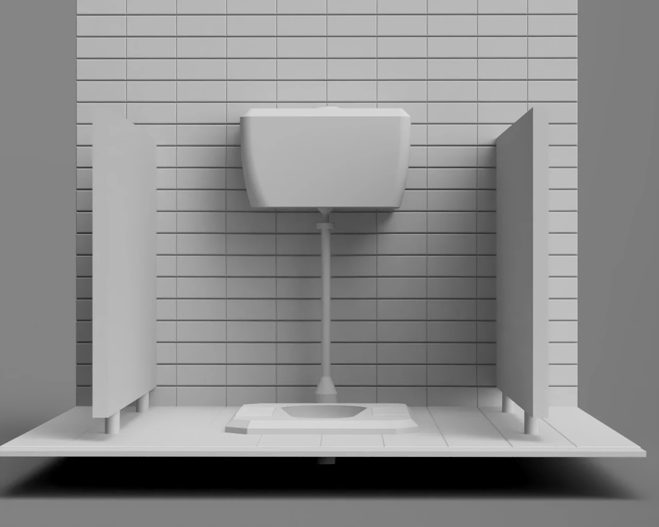 Toilet Diorama
