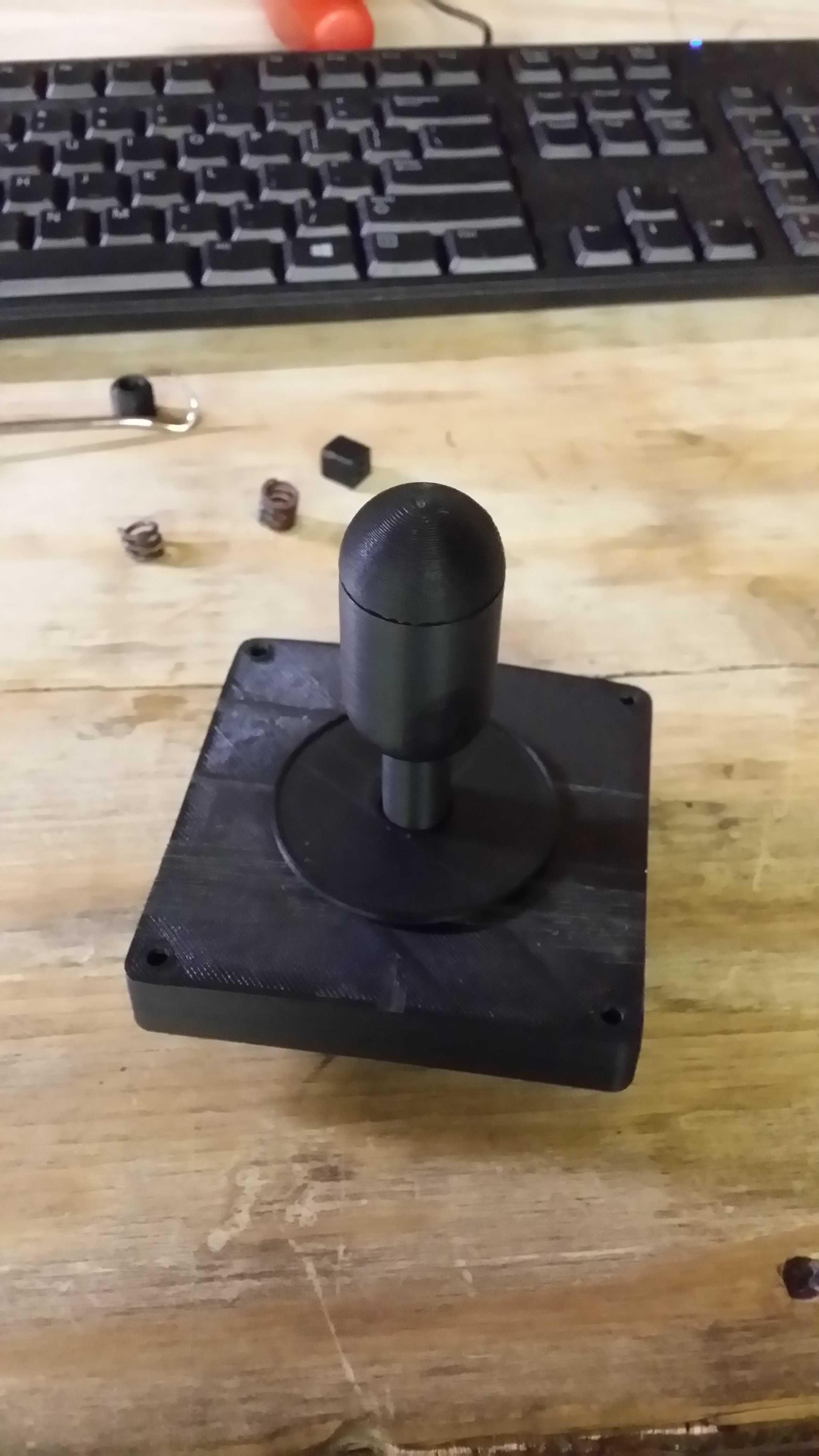 Mostly Printed Arcade Joystick (HAPP Style)