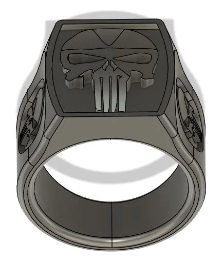 Ring Punisher Skull Totenkopf Schädel