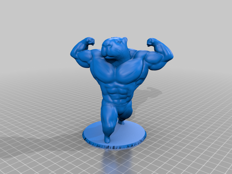 El verdadero Carpincho Mamadisimo - Ultra Swole Capybara