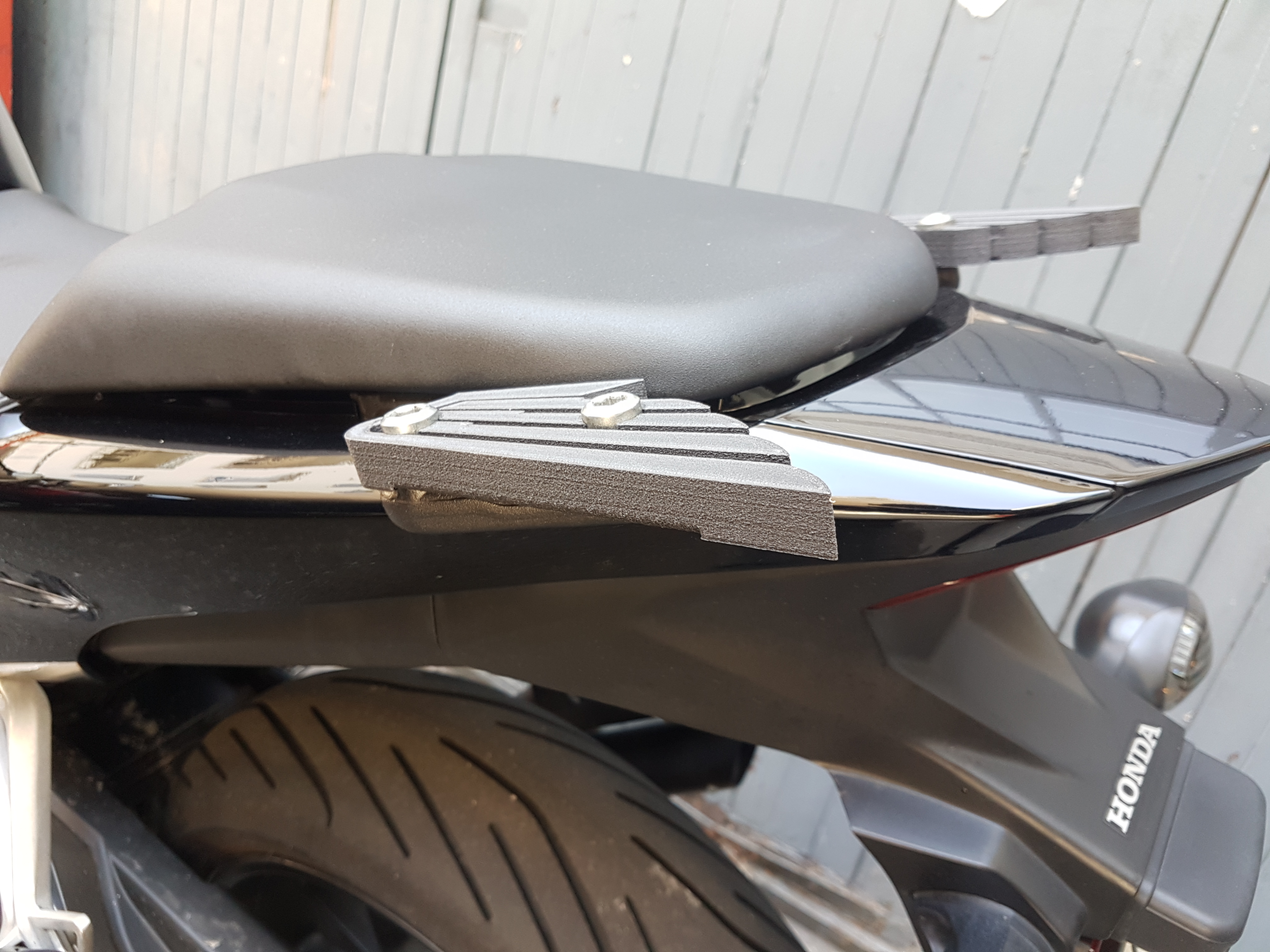 Honda CB500F pillion handhold