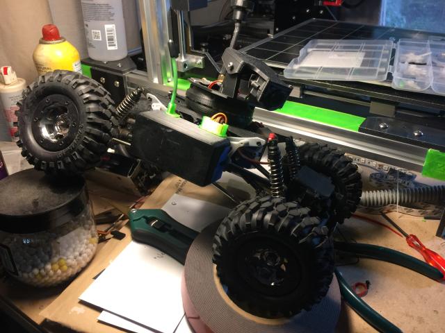 FPV Tank Conversion for Losi Mini Rock Crawler 1/18