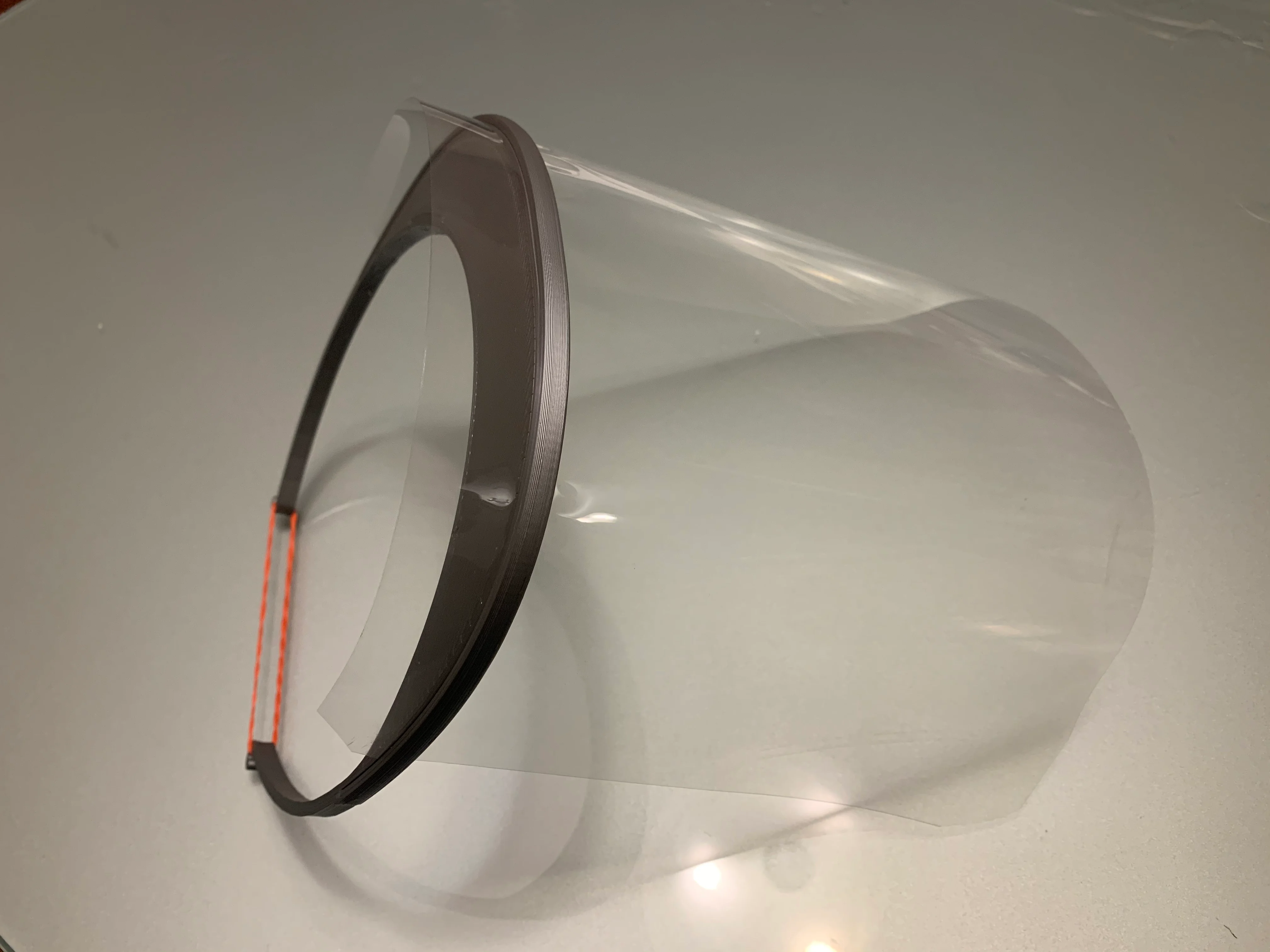 Medical Surgical Face Shield - No Tools or Hole Punch Needed - 32 Min Print Time! - PPE