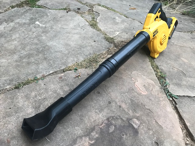 Dewalt job site leaf blower nozzle