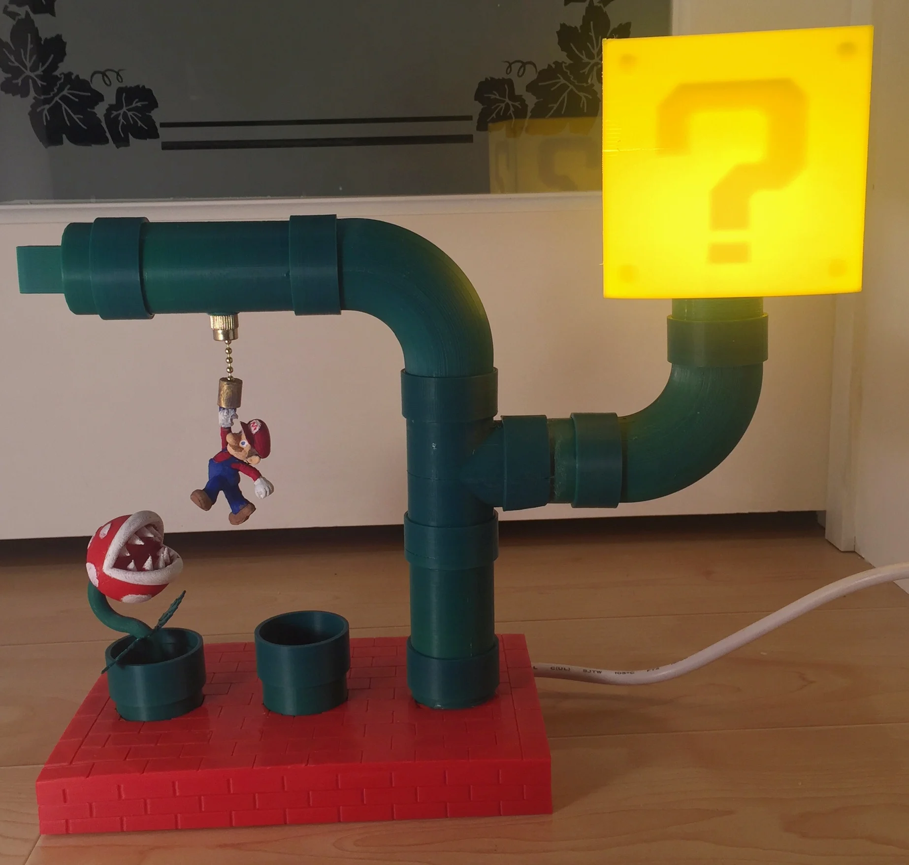 Mario Themed Desk Lamp - Edited