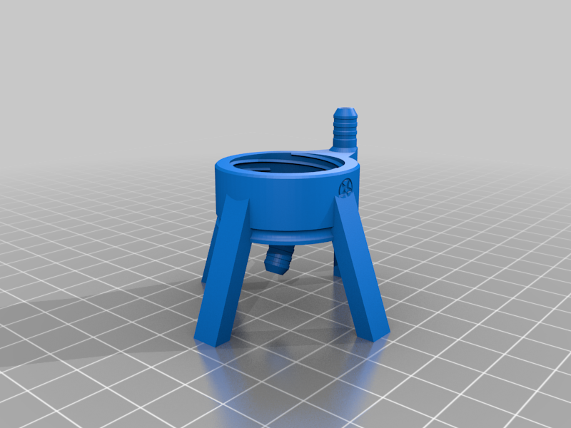 Brine Shrimp Hatchery - Bubbler & Drain