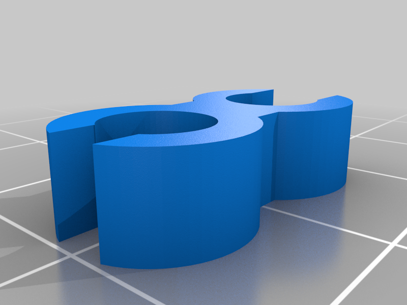 Simple Cable-Clip for Anycubic Kossel ABL-Sensorcable