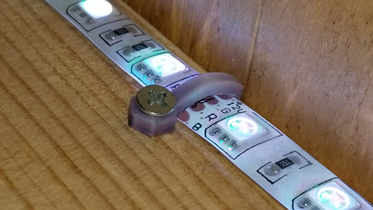 RGB LED Strip Clip