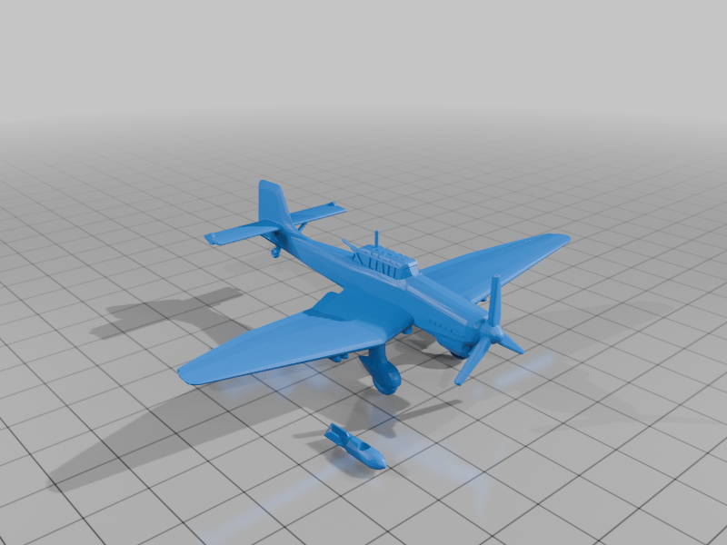 stuka with removable bomb