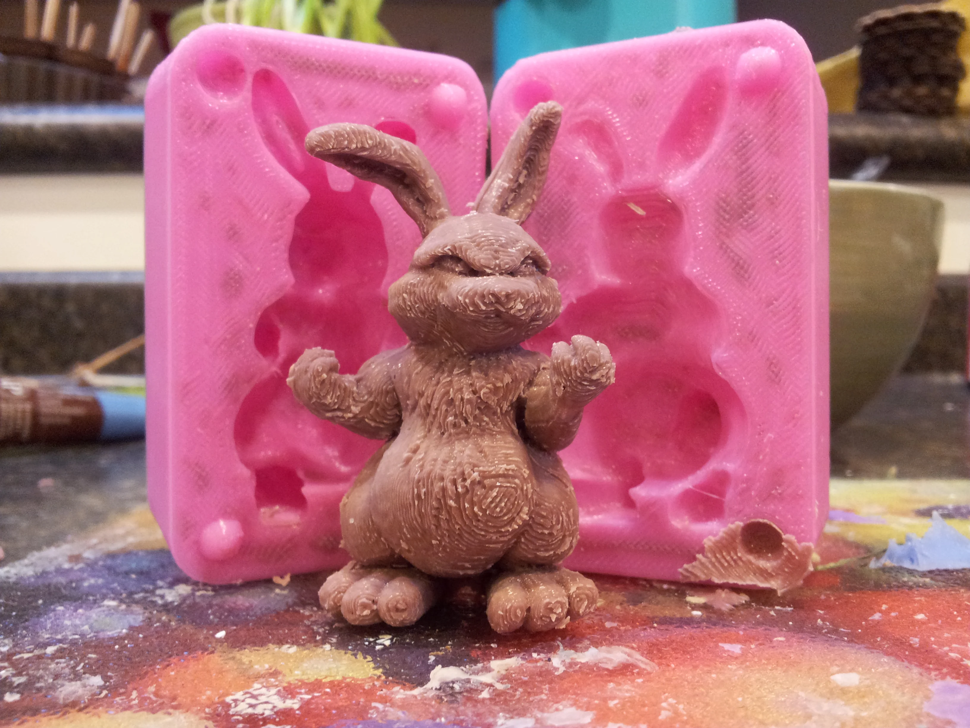 Bunny with an Attitude Mold