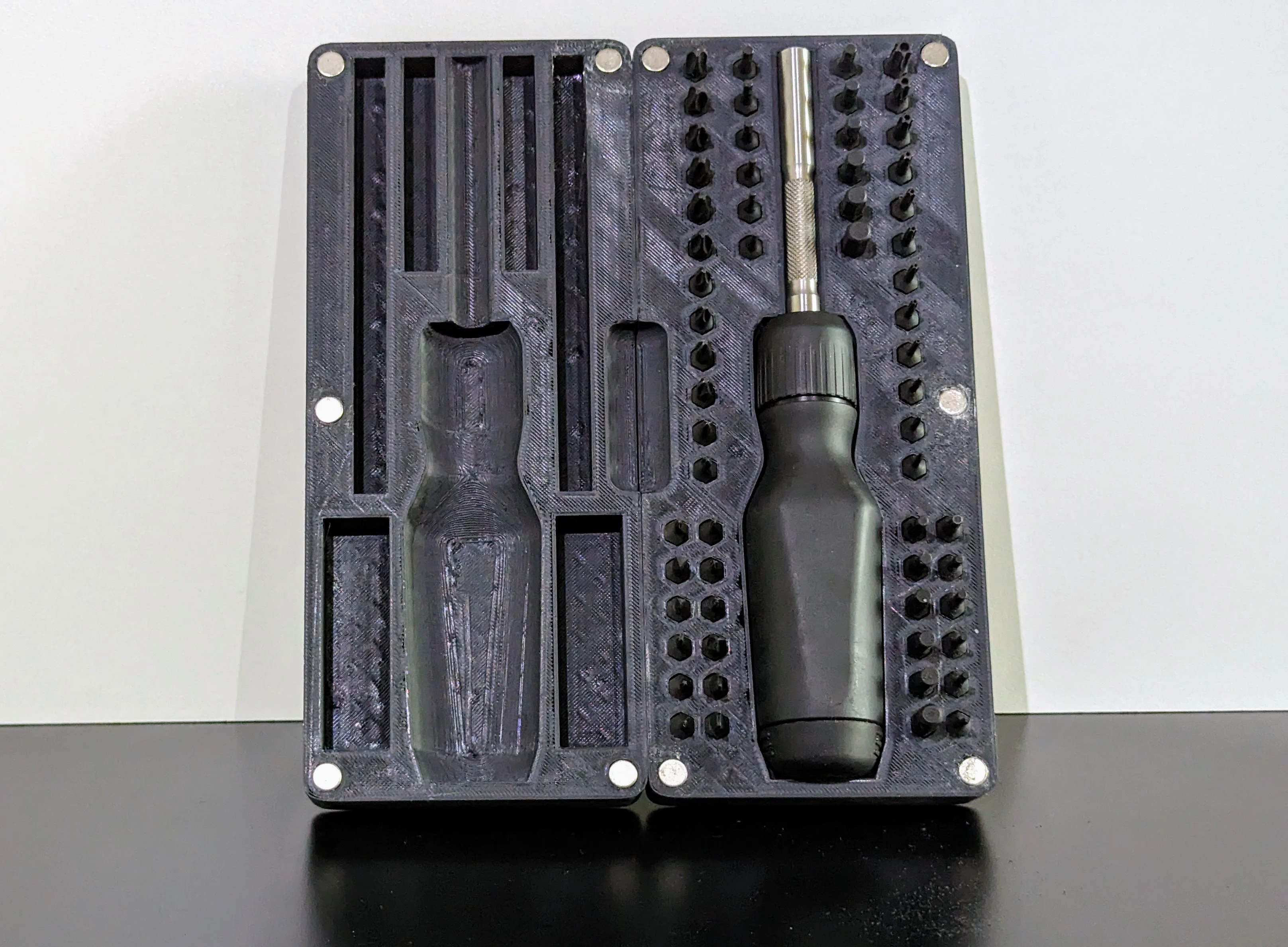 LTT screwdriver case w bit storage