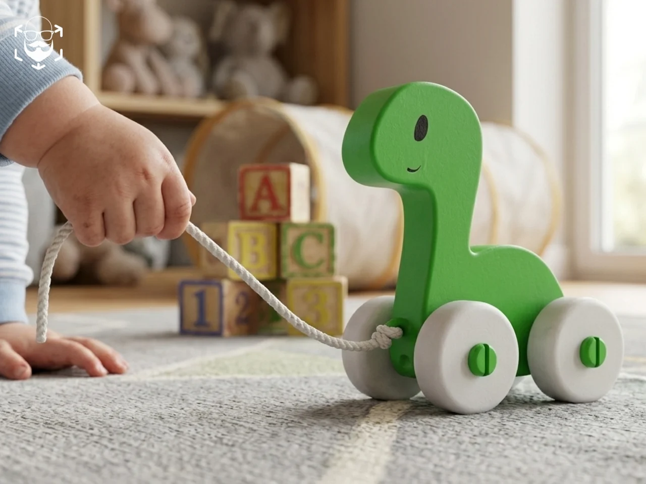 Tiro il Dino – Pull-Along Dinosaur Toy