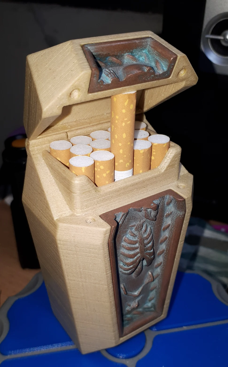 cigarette case coffin