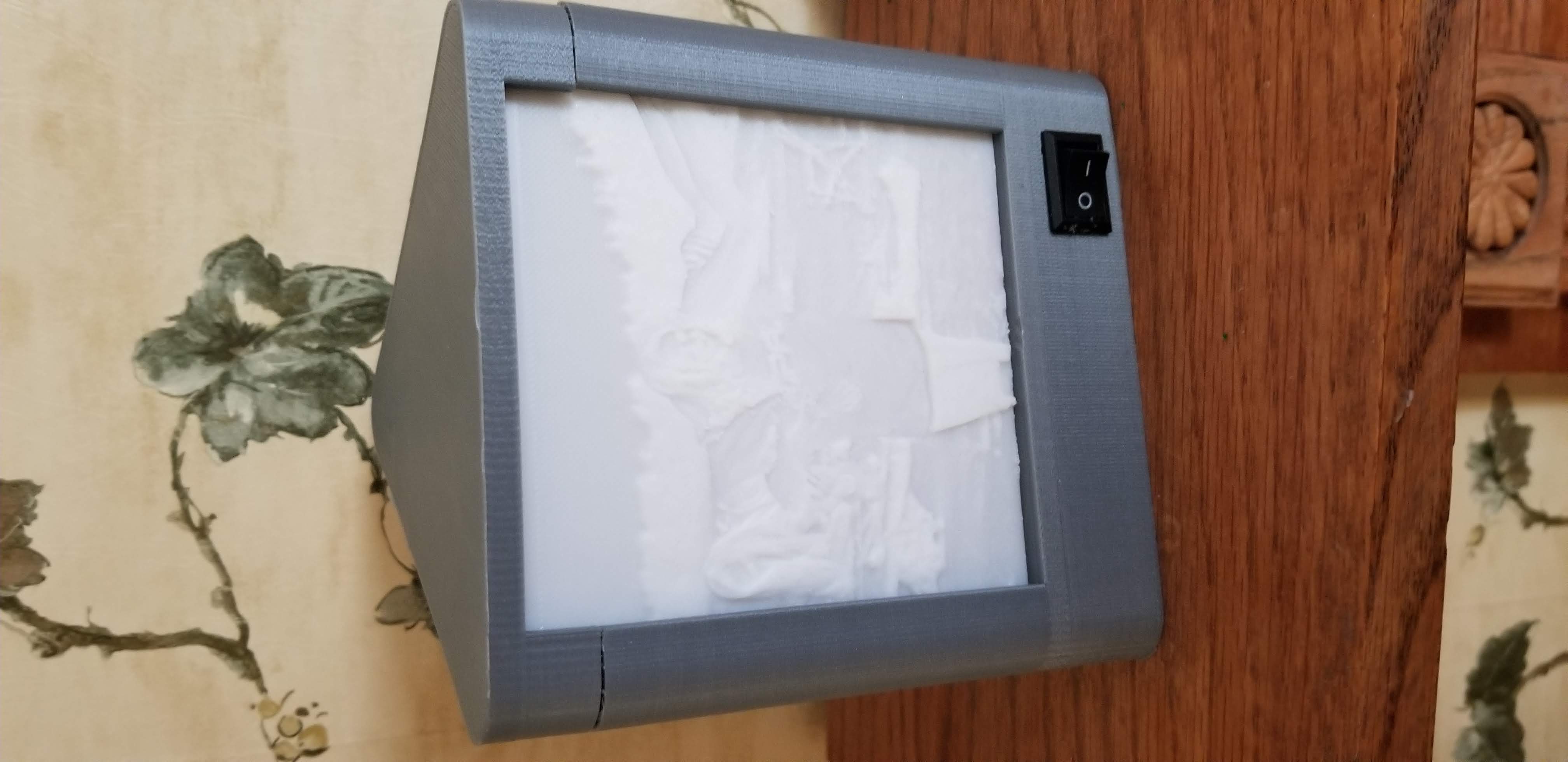 Lithopane Lamp