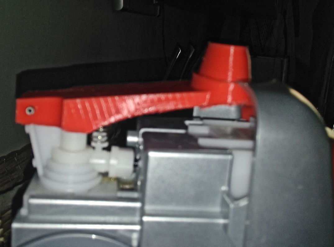 Manette remplissage sodastream