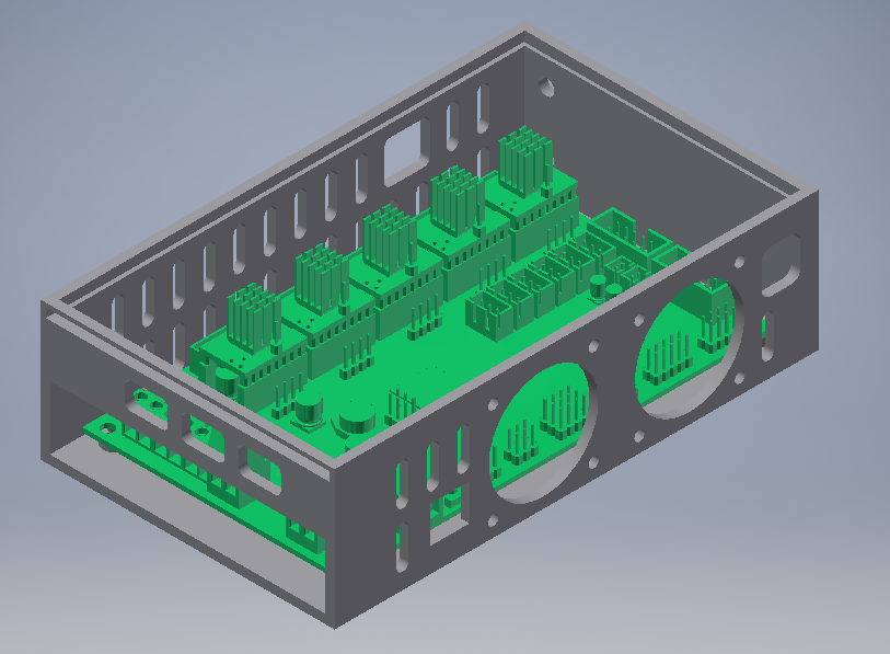 AM8 - MKS Gen 1.4 Case (with 4040 fan holder)