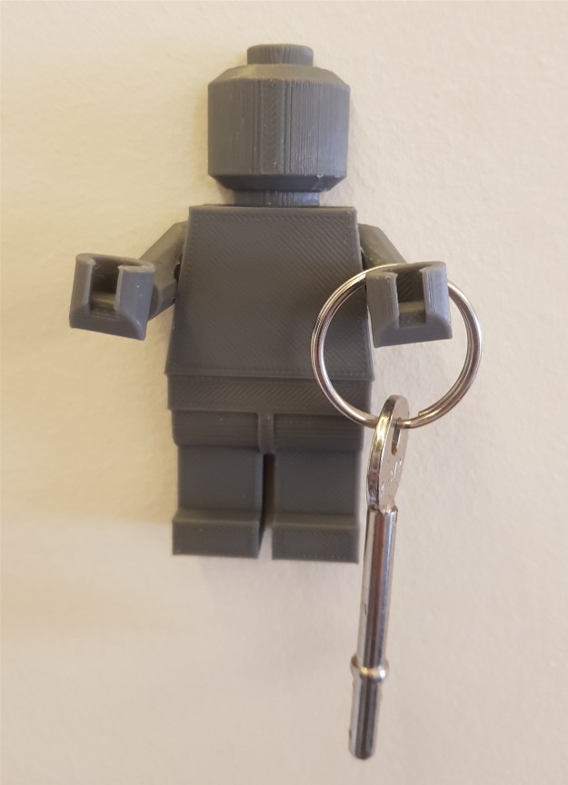 Minifig key holder