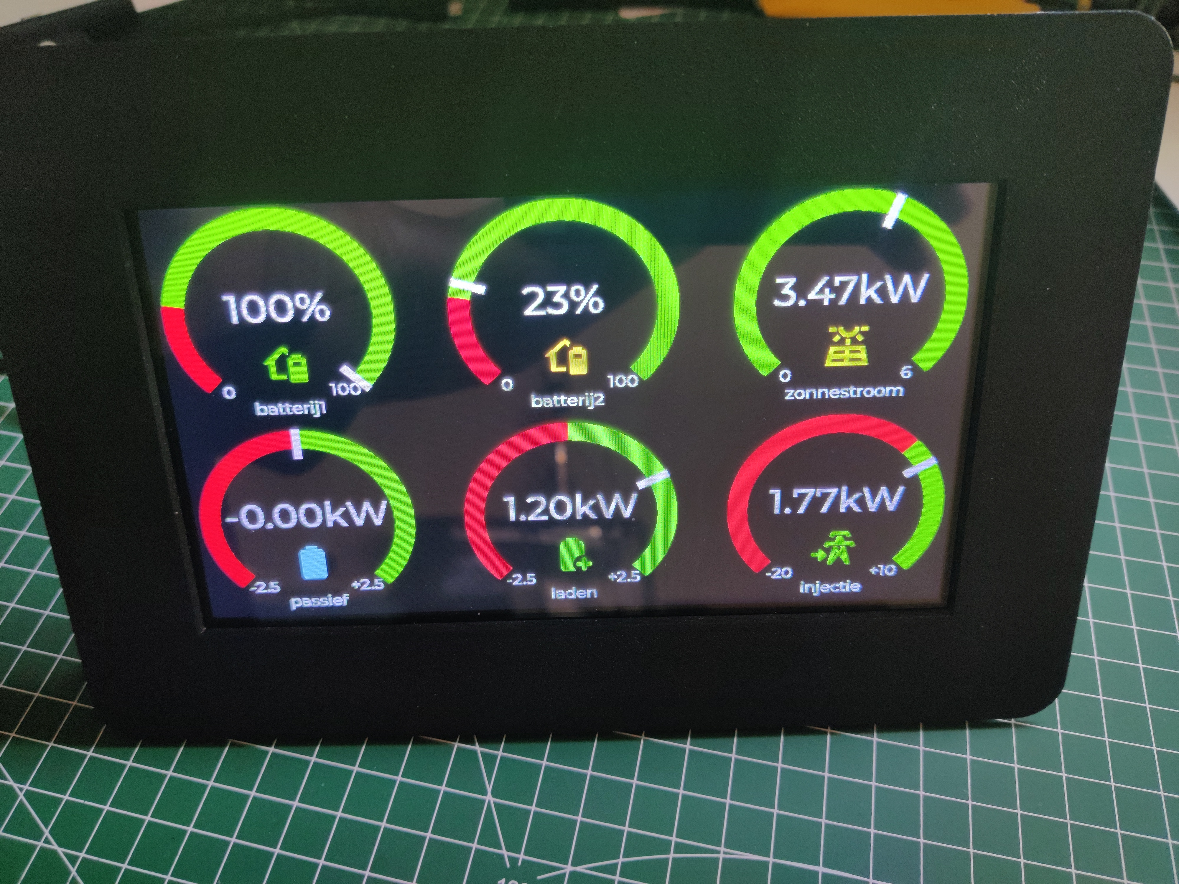 Display enclosure for 7 inch ESP32-8048S070C touchscreen display