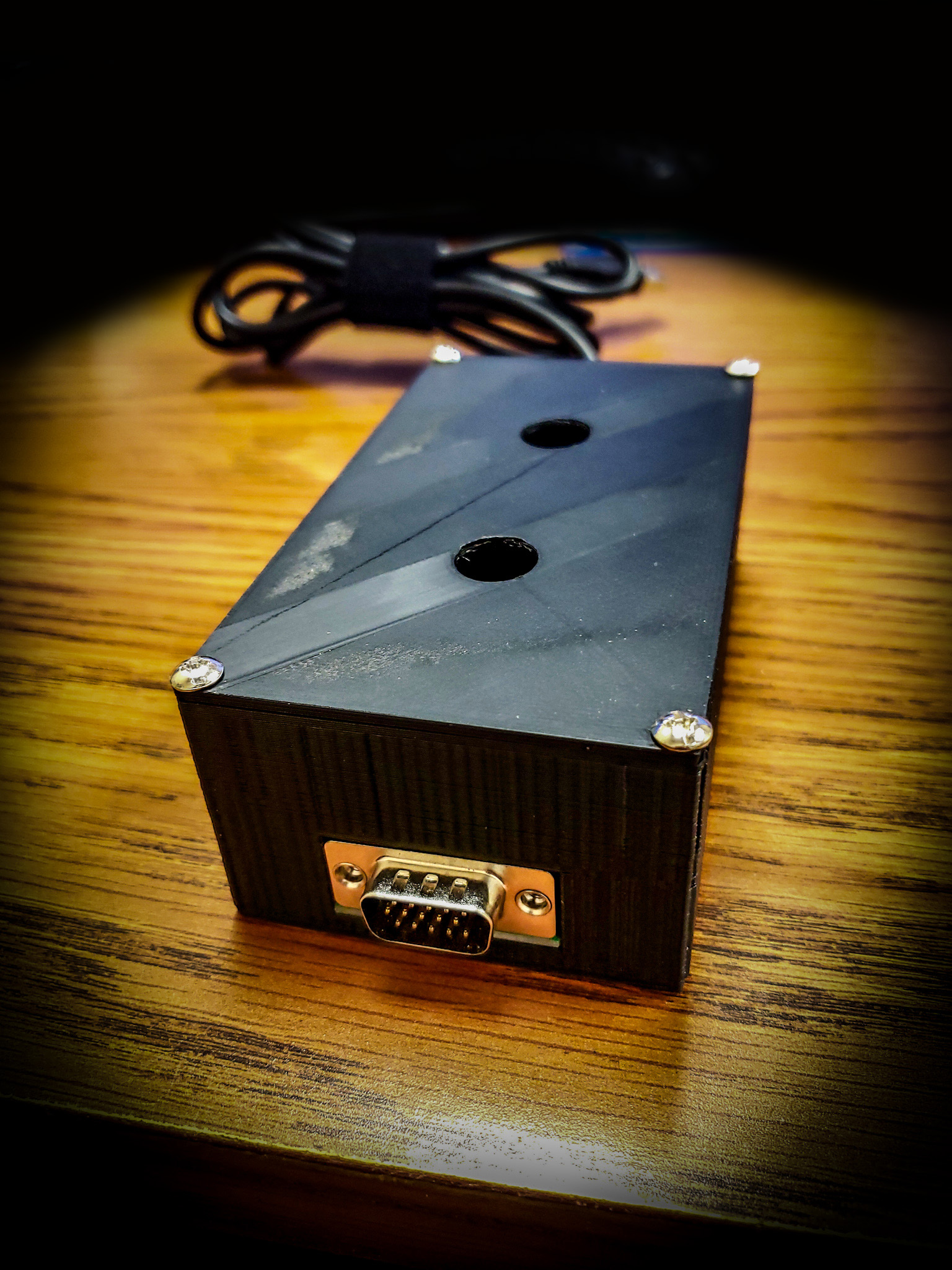 Cobalt Flux Control Box Enclosure with two switches