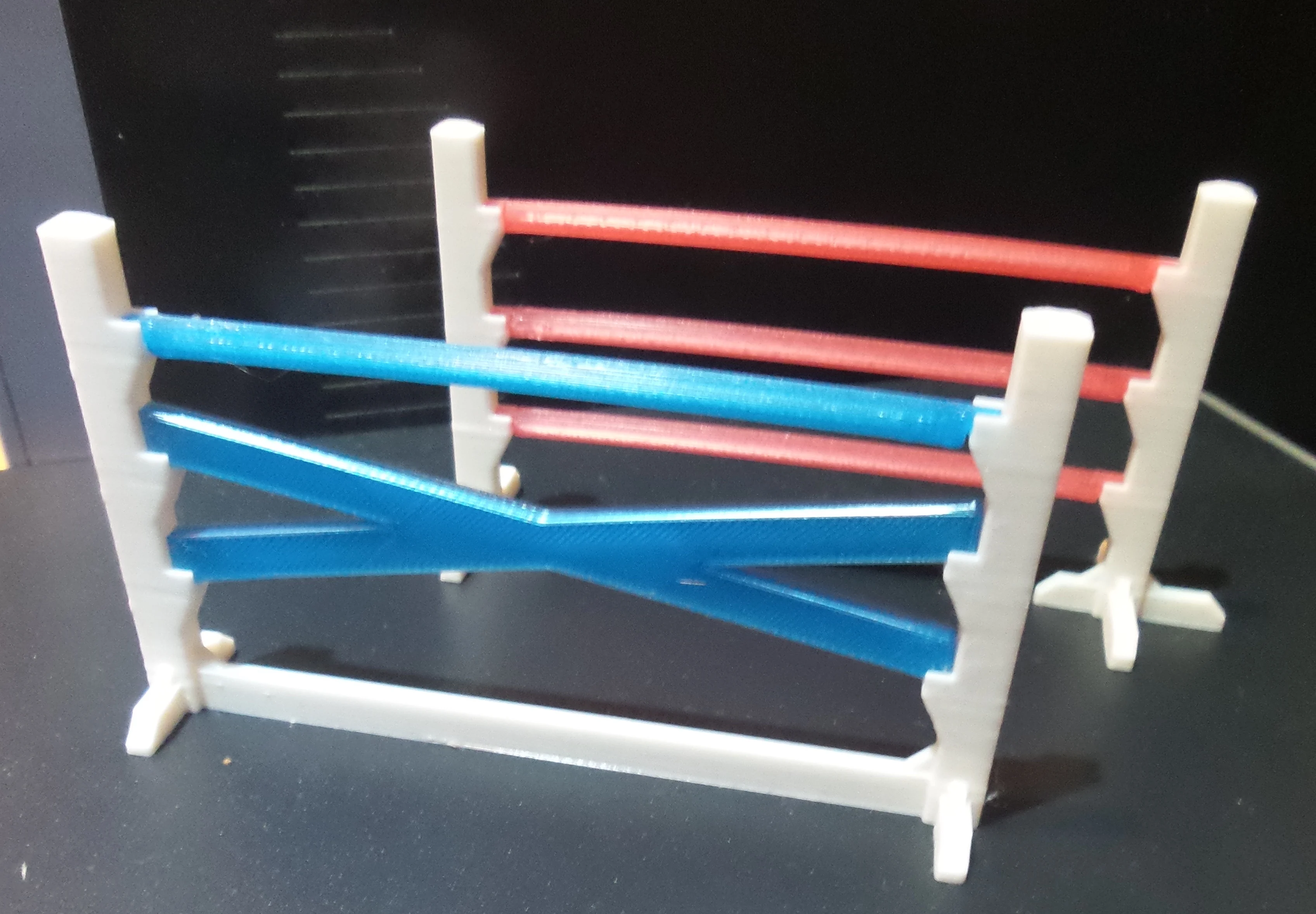 Horse jumping obstacle
