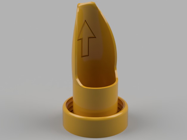 25ml capacity threaded cap for lenor fabric conditioner