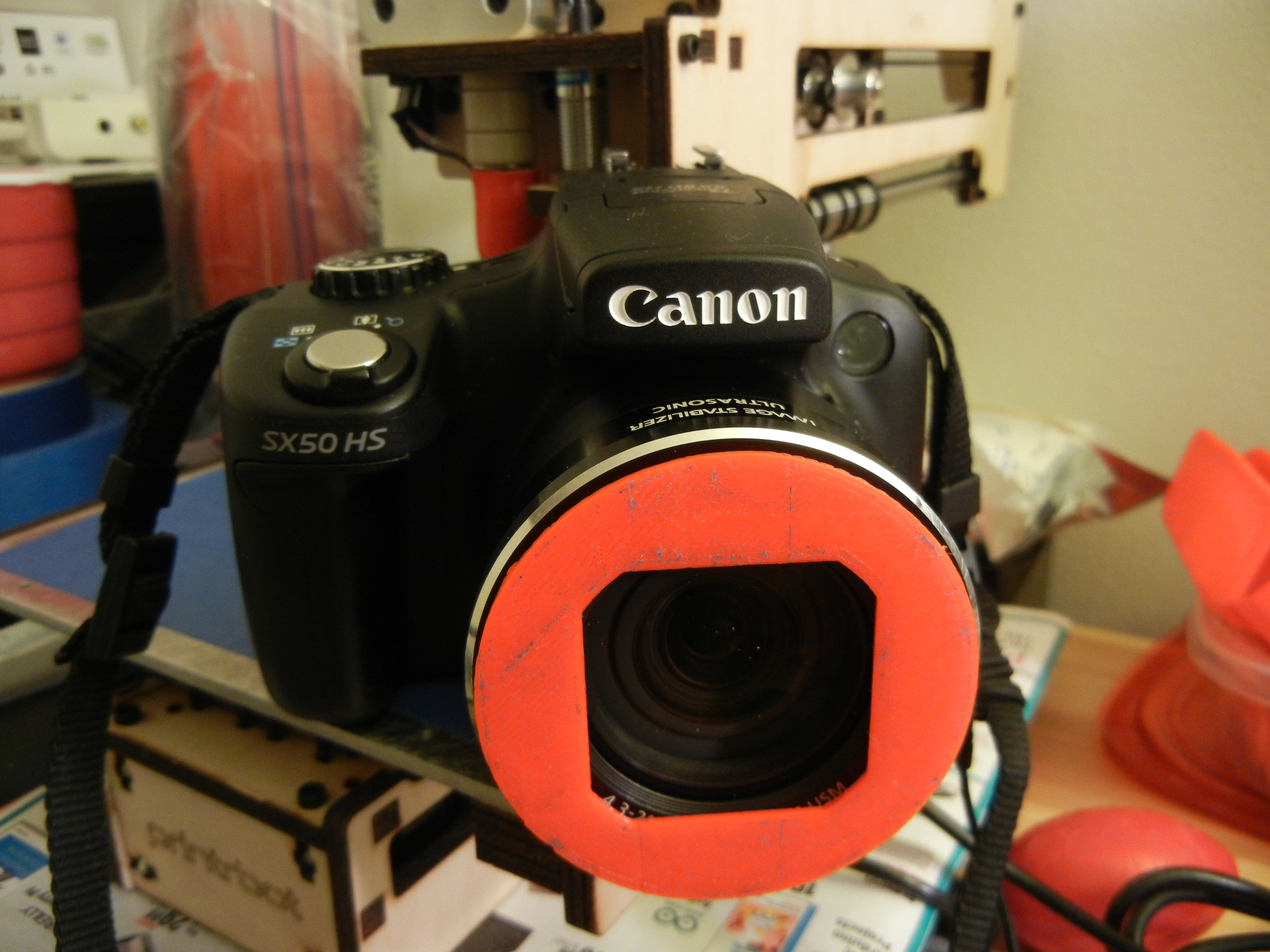 Camera filter adapter (Canon SX50-HS)