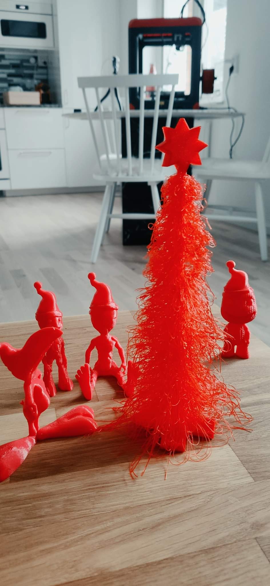 mini Christmas tree + topper