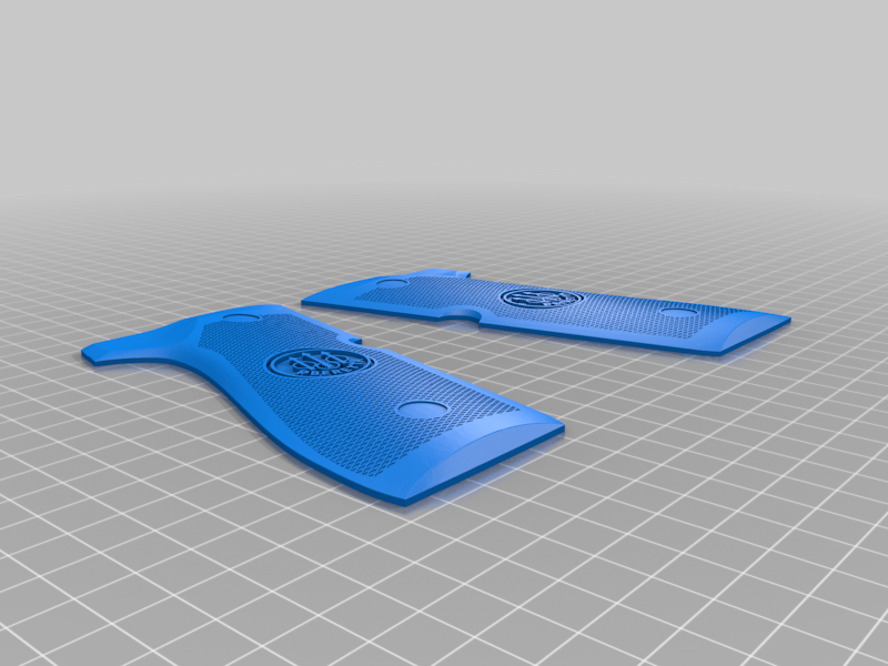 92FS Grips Correct Logo Spelling