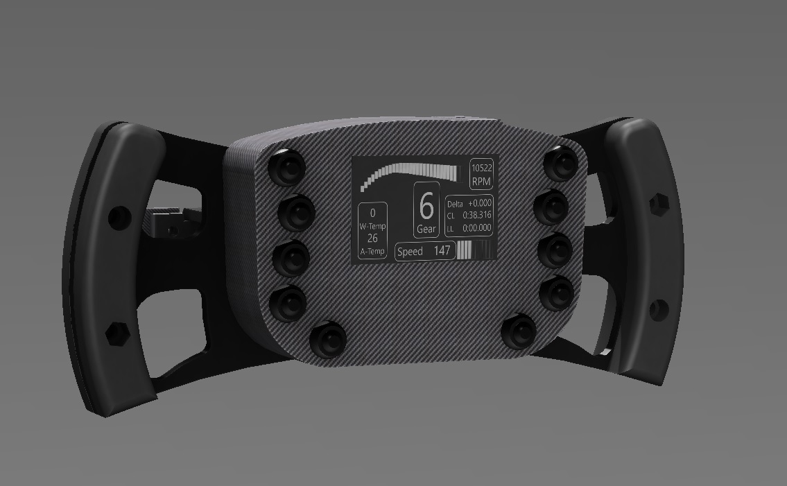 GT Racing Steering Wheel