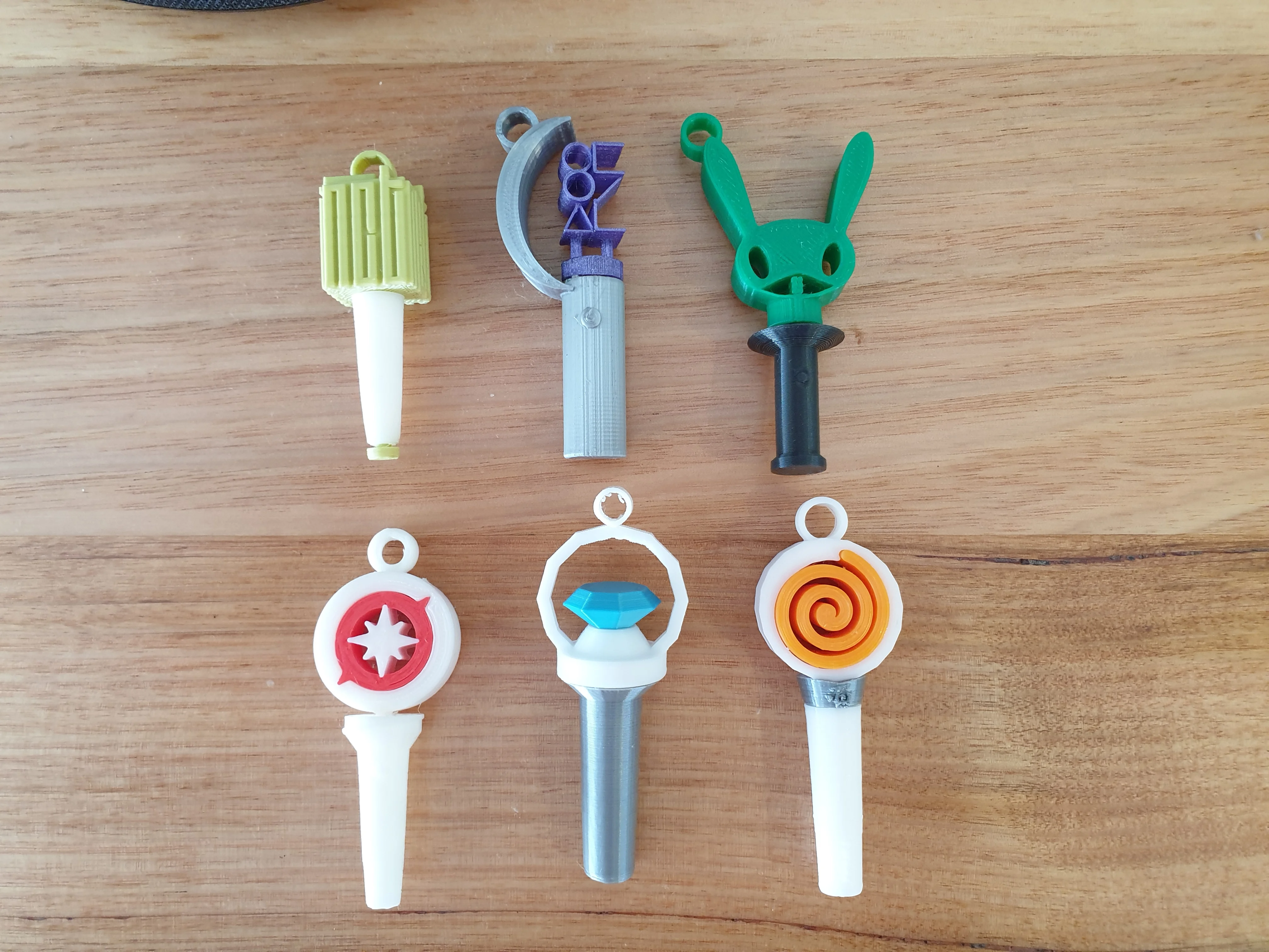 KPop Lightstick keyrings